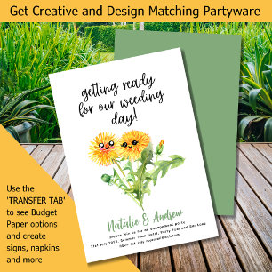 BUDGETEN FUNNY Cute Summer Möhippa Dandelions
