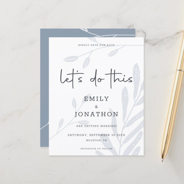 Budgeten gör det möjligt att spara datumet för den (Fram/Back In Situ)