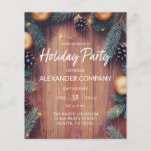 Budgeten Gräs & Guld Ornament Rustic Julfest F