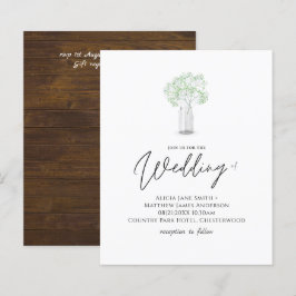 BUDGETEN Gypsophila Babys andningsbröllop