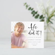 Budgeten han gjorde det med anledning av meddeland