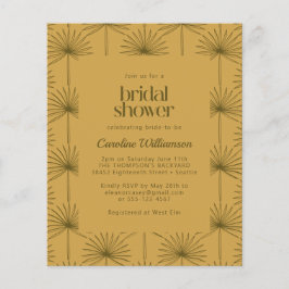 Budgeten Handflatan Löv Botaniska senap-Möhippan