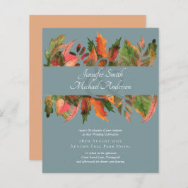 BUDGETEN Höst löv Bröllop