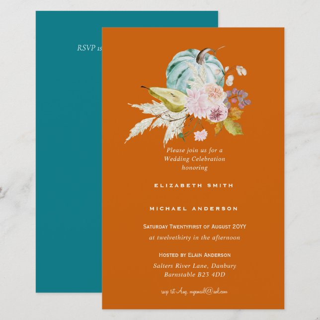 BUDGETEN Inbjudningskort för möhippa Anpassningsba (Fram/baksida)