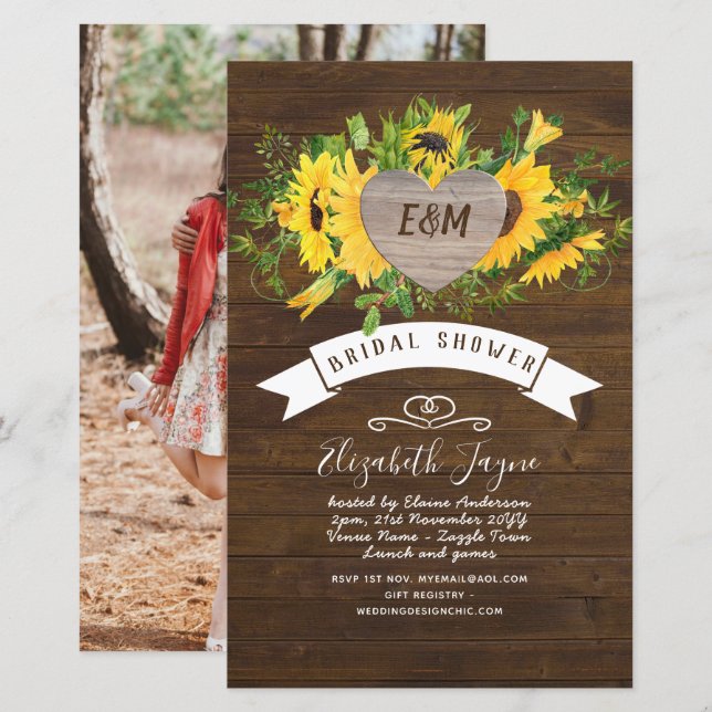 BUDGETEN Inbjudningskort för möhippa Anpassningsba (Fram/baksida)