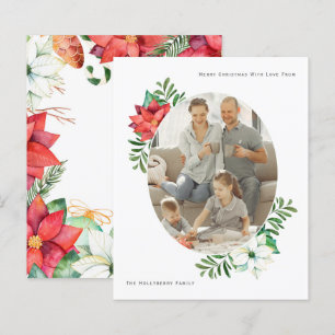 BUDGETEN Julvinter Poinsettia Flower Ram