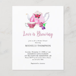 Budgeten Kärlek håller på att rasa Möhippan Tea Pa