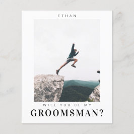 Budgeten kommer att bli mitt Groomsman Minimal Pho