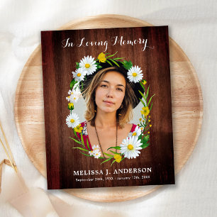 Budgeten Land Blommigt Sympathy Funeral Tack