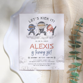 Budgeten Låt oss att man sparkar den i ninja Marti