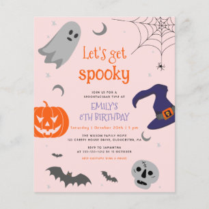 Budgeten Låt oss Skådespelaren Halloween Cute Birt