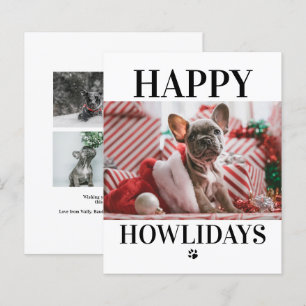 BUDGETEN Lycklig Howlidays Hund jul 5 fotokort