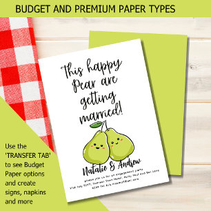 BUDGETEN LYCKLIG PEAR Funny Cute Summer Möhippa