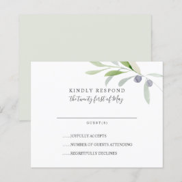 BUDGETEN Målad Olive löv gren Bröllop OSA