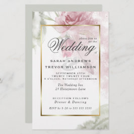 Budgeten men vackert Rustic Rosa ros