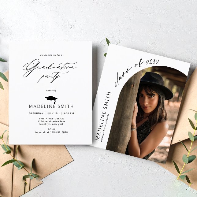 BUDGETEN: Minimalistiskt Arch Photo Hat Tassel Stu (Skapare uppladdad)