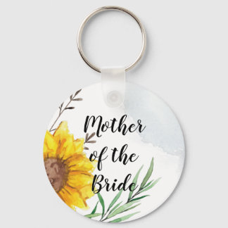 BUDGETEN Mor Bride Groom bröllopsgåvor - solblommo Nyckelring