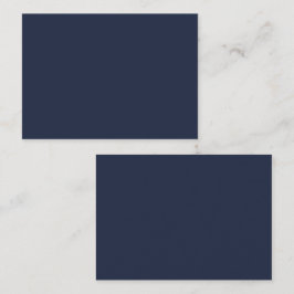 BUDGETEN Navy Blue Monochrome BRÖLLOP Visitkort
