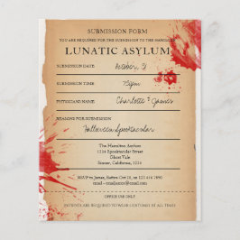 BUDGETEN Novelty Halloween fest Lunatic Asylme