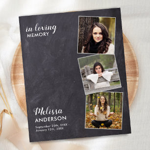 Budgeten Rustic Firande i Life 3 Photo Memorial