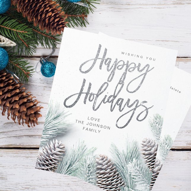 Budgeten Snö Gräs och Löv Glad helg (Skapare uppladdad)