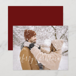 BUDGETEN Snö - överlägg med fotopriskortet