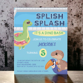 BUDGETEN Spel Stänk Dino Bassäng Party födelsedag