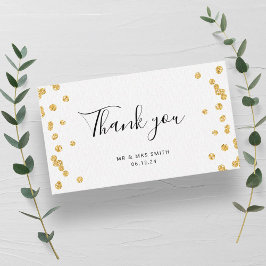 BUDGETEN Tack Infoga Guld Glitter Tilläggskort