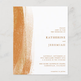 BUDGETEN Terracotta Brände Orange Boho Bröllop