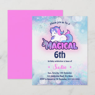 Budgeten Unicorn Magic i vilken ålder som helst 6e