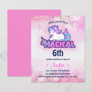 Budgeten Unicorn Magic i vilken ålder som helst 6e