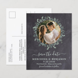 Budgetenery Eucalyptus Photo Save Date Posts