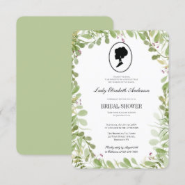 Budgetens botaniska Möhippa för botaniska Bridgert Inbjudningar