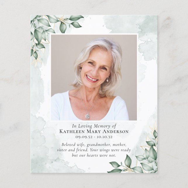 Budgetens eukalyptus Fotosympati - tack för ditt k (Framsida)