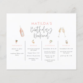 Budgetens gigantiska elegant födelsedag helg