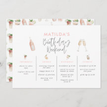 Budgetens gigantiska elegant födelsedag helg