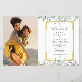 Budgetens inbjudan till Grey Photo Wedding