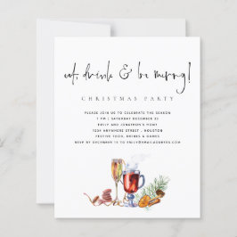 Budgetens lockande drag är God jul Party Inbjudan