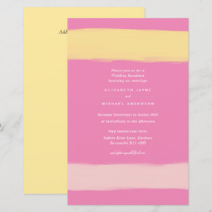 BUDGETENS moderna inbjudan till swash Wedding A9 i