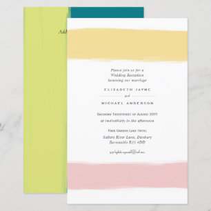 BUDGETENS moderna inbjudan till swash Wedding A9 i