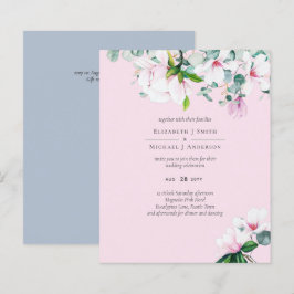 BUDGETENS Rosa Magnolias Sage Eucalyptus Blue Bröl