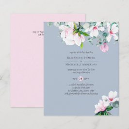 BUDGETENS Rosa Magnolias Sage Eucalyptus Blue Bröl