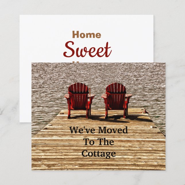 Budgetera Adirondack Beach-stolar Röda Flyttan nya (Fram/baksida)