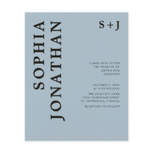 Budgetera allt i en fetstilt typografi-bröllopsinb