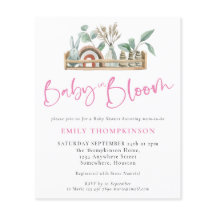 Budgetera Baby i Bloom Boho Baby Rosa Shower Inbju