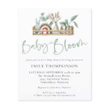 Budgetera Baby i Bloom Boho Shelf Baby Shower Inbj