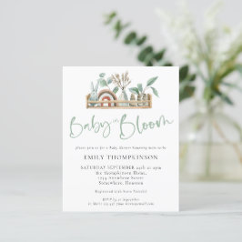 Budgetera Baby i Bloom Boho Shelf Baby Shower Inbj