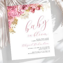 Budgetera Baby i Bloom Rosa Blommigt Girls Baby Sh