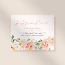 Budgetera Baby i Bloom Rosa Flowers Girl Baby Show