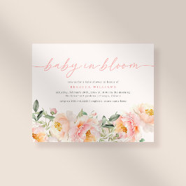 Budgetera Baby i Bloom Rosa Flowers Girl Baby Show